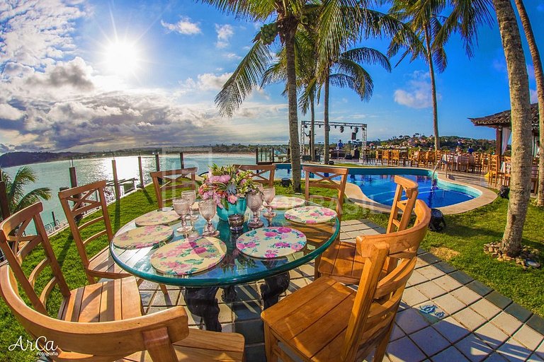 LUXOBRASIL #BZ42 Brava House 05 Suites Sea View Vacation Ren