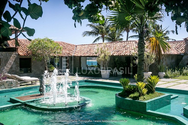 LUXOBRASIL #BZ42 Brava House 05 Suites Sea View Vacation Ren