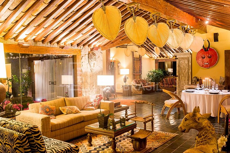 LUXOBRASIL #BZ42 Brava House 05 Suites Sea View Vacation Ren