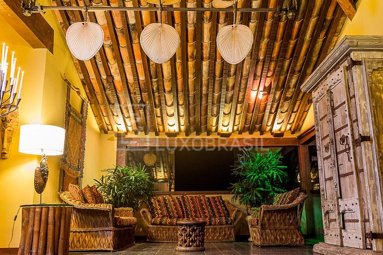 LUXOBRASIL #BZ42 Brava House 05 Suites Sea View Vacation Ren