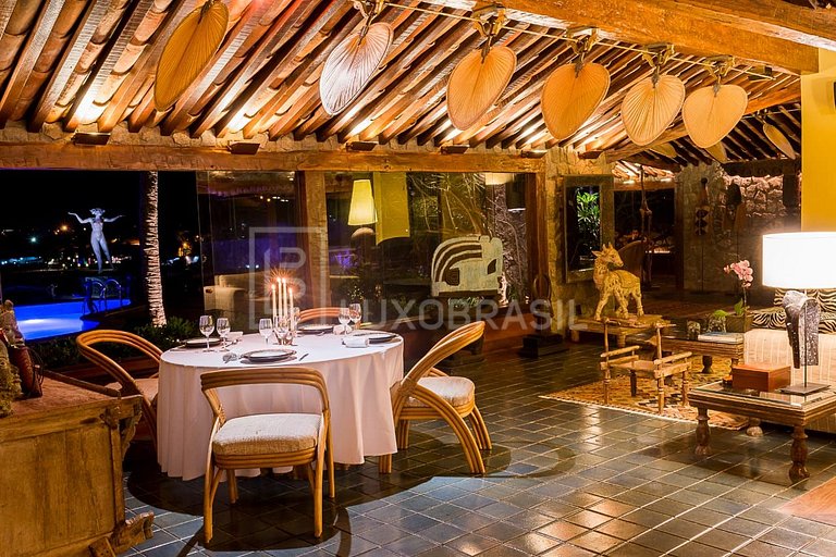 LUXOBRASIL #BZ42 Brava House 05 Suites Sea View Vacation Ren