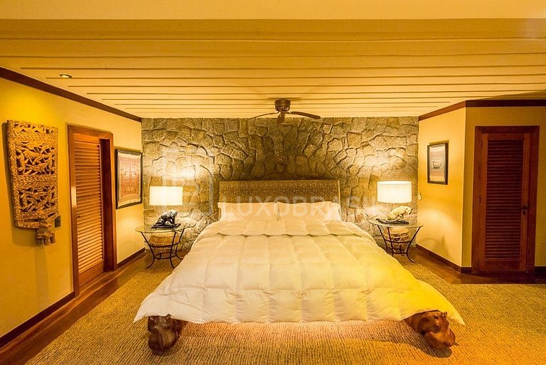 LUXOBRASIL #BZ42 Brava House 05 Suites Sea View Vacation Ren