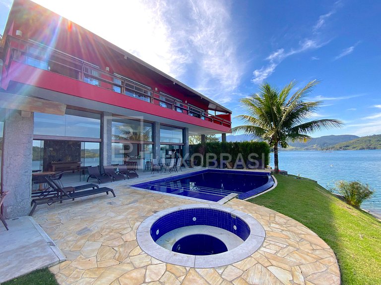 Mansão Pé na Areia em Praia Particular - Angra dos Reis #AR2
