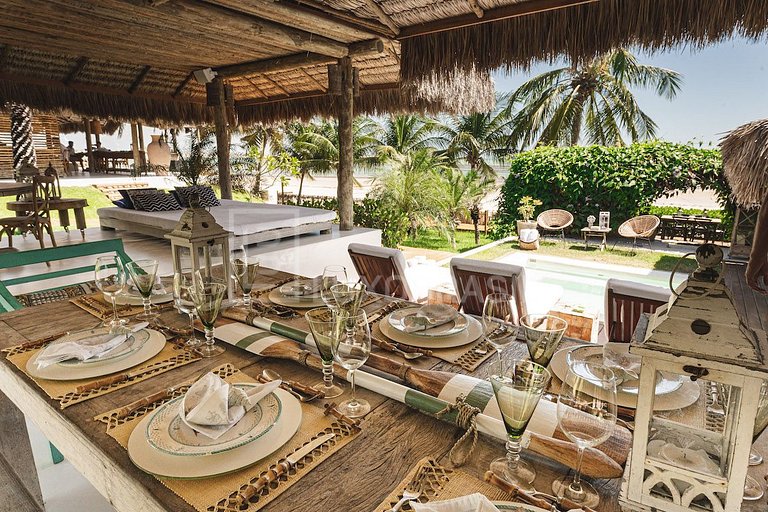 LB - CE01 Stone House 05 Bedrooms Beachfront Icaraizinho Vac