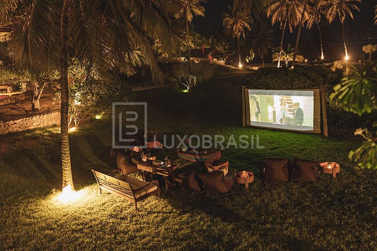 LUXOBRASIL #CE01 Stone House 05 Bedrooms Beachfront Icaraizi