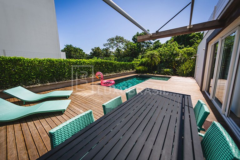 LUXOBRASIL #JR01 Casa 4 suites Esmeralda - Jurerê Casa Alqui