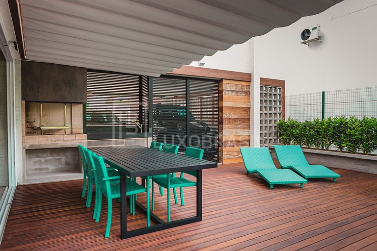 LUXOBRASIL #JR01 House 4 suites Esmeralda - Jurerê House Vac