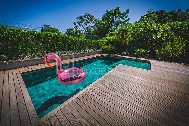 LUXOBRASIL #JR01 Casa 4 suites Esmeralda - Jurerê Casa Alqui