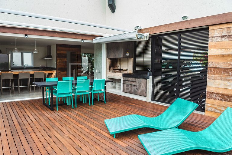 LUXOBRASIL #JR01 Casa 4 suites Esmeralda - Jurerê Casa Alqui