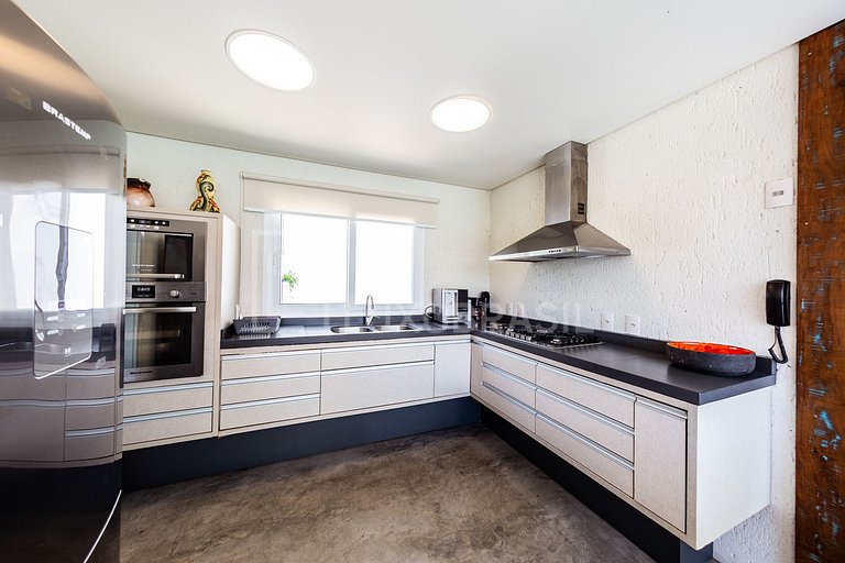 LUXOBRASIL #JR01 House 4 suites Esmeralda - Jurerê House Vac