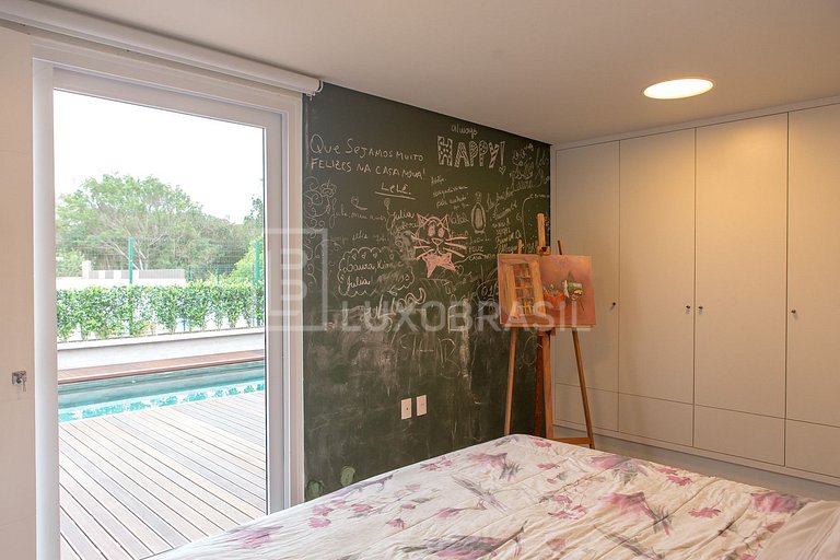 LUXOBRASIL #JR01 Casa 4 suites Esmeralda - Jurerê Casa Alqui