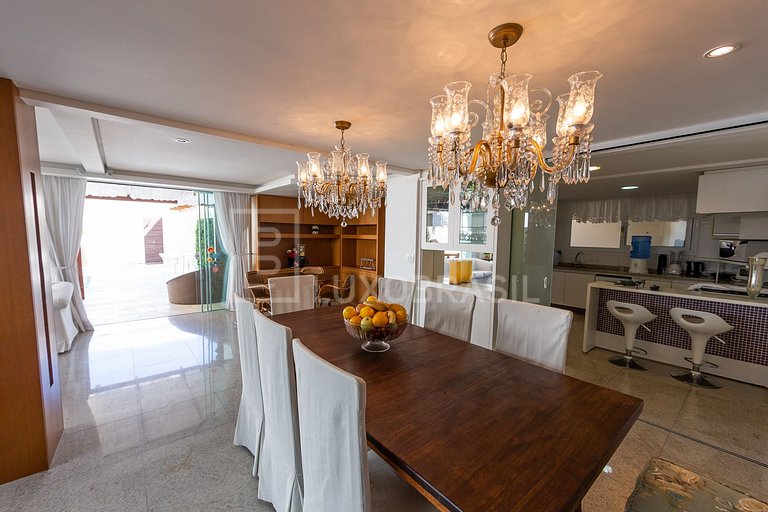 LUXOBRASIL #JR04 Casa Aconchego - Jurerê Internacional Vacat