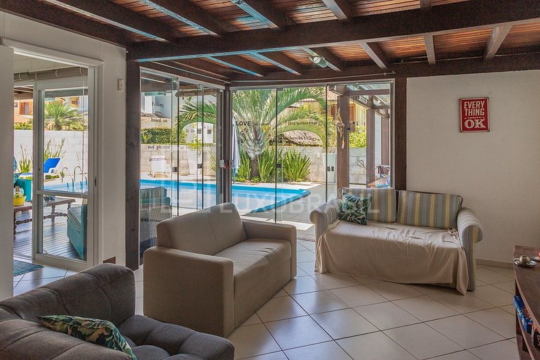 Casa Divina Felicidade – 5 Quartos em Jurerê