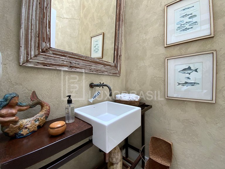 LUXOBRASIL #BZ44 Casa Rosé 05 Suites Praia Rasa Alquiler de