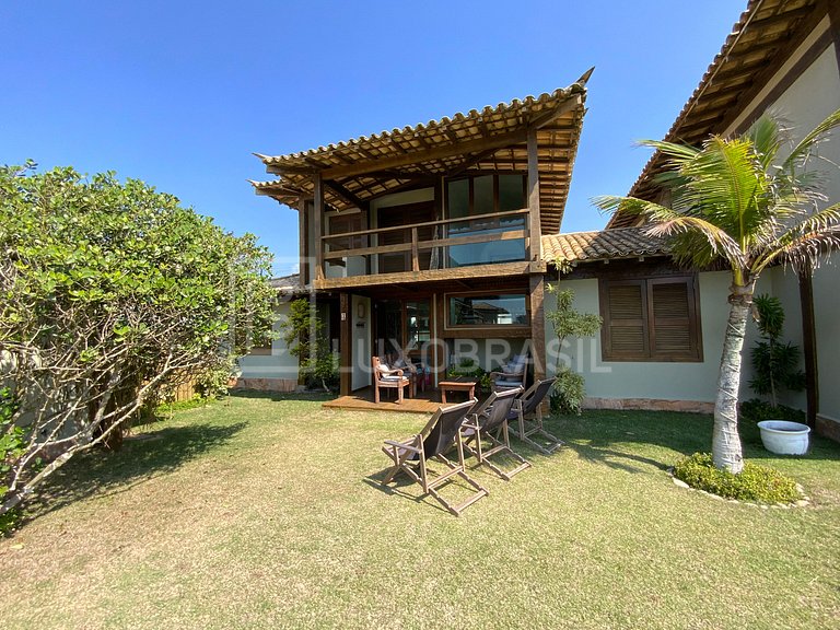 LUXOBRASIL #BZ45 House Piazza Del Mar 04 Bedrooms Beach Rasa