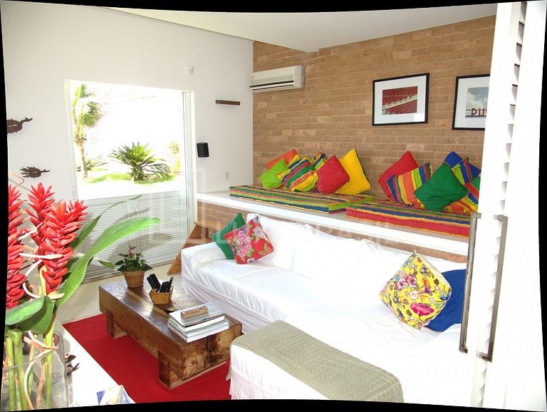 Casa Villa Branca 05 Suítes Praia Rasa