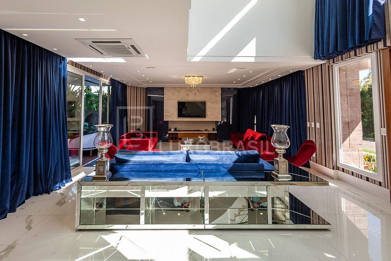LUXOBRASIL #JR08 Blue Heart Mansion - Jurerê Internacional H