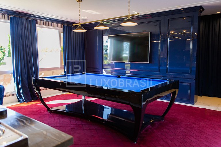 Mansão Blue Heart – 5 Quartos em Jurerê Internacional