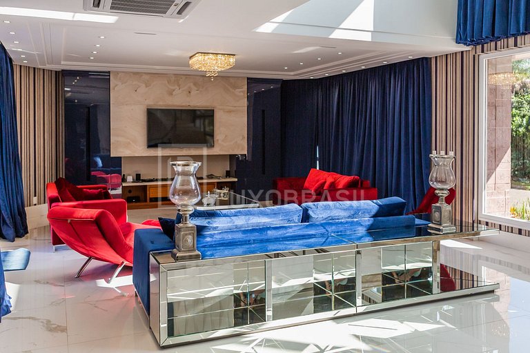 LB - JR08 Mansión Corazón Azul - Jurerê Internacional Casa d