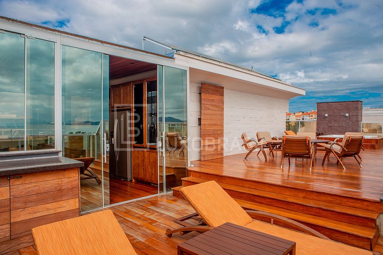 Mansão Blue Heart – 5 Quartos em Jurerê Internacional