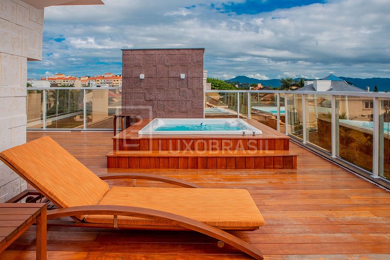 Mansão Blue Heart – 5 Quartos em Jurerê Internacional