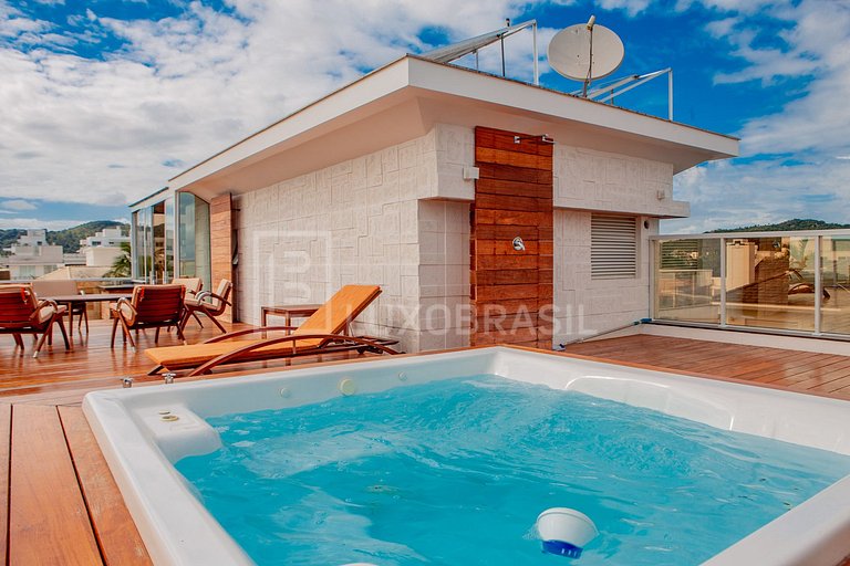 Mansão Blue Heart – 5 Quartos em Jurerê Internacional