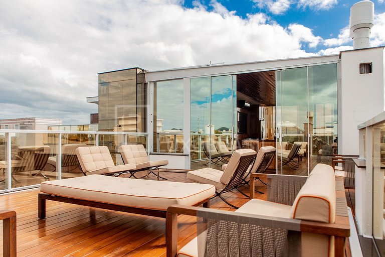 LUXOBRASIL #JR08 Blue Heart Mansion - Jurerê Internacional H