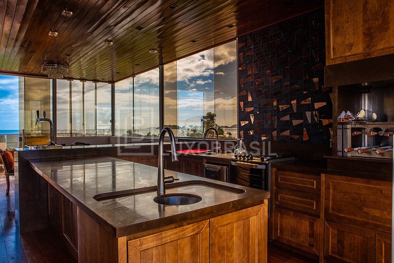 LUXOBRASIL #JR08 Blue Heart Mansion - Jurerê Internacional H