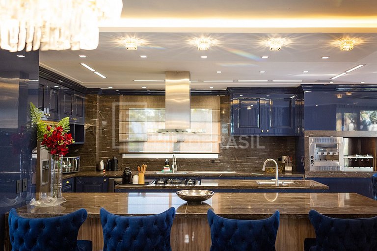 Mansão Blue Heart – 5 Quartos em Jurerê Internacional