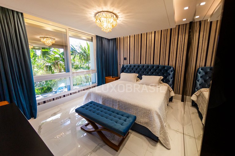 LB - JR08 Blue Heart Mansion - Jurerê Internacional House Va