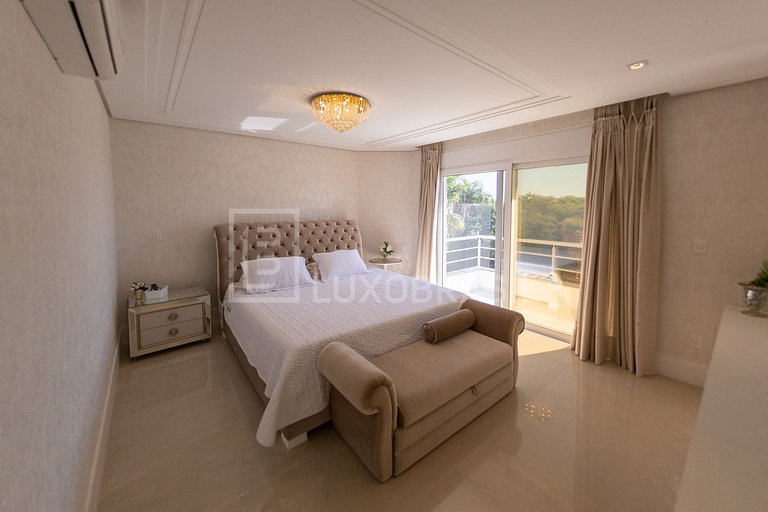 LUXOBRASIL #JR08 Blue Heart Mansion - Jurerê Internacional H
