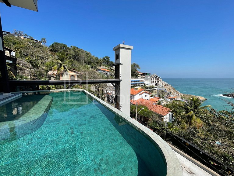 LB-RJ10 Ocean House 05 Suites Joá House Seasonal Rent