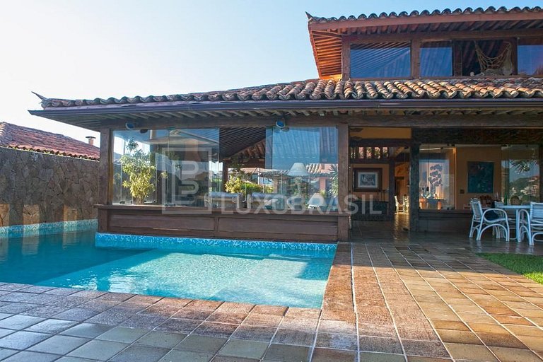 LUXOBRASIL #BZ51 Vila Búzios Pé na Areia Alquiler de vacacio