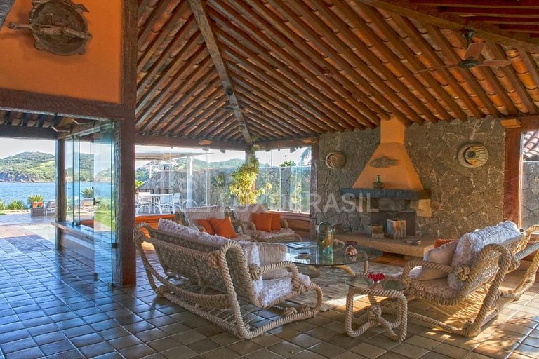 LUXOBRASIL #BZ51 Vila Búzios Pé na Areia Alquiler de vacacio