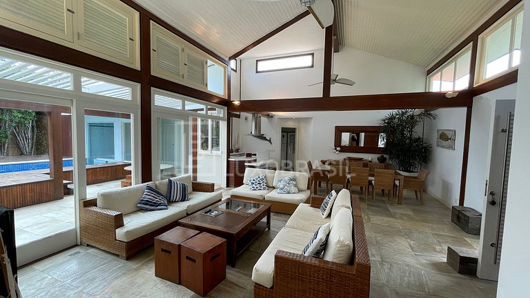 LUXOBRASIL #BZ03 House Céu Azul 04 Suites 100m Beach Búzios