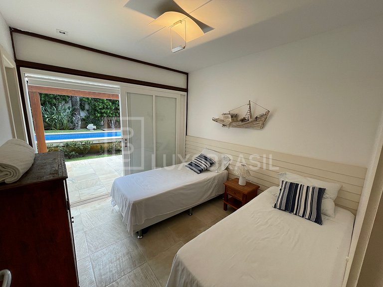 LUXOBRASIL #BZ03 Casa Céu Azul 04 Suites 100m Playa Búzios A