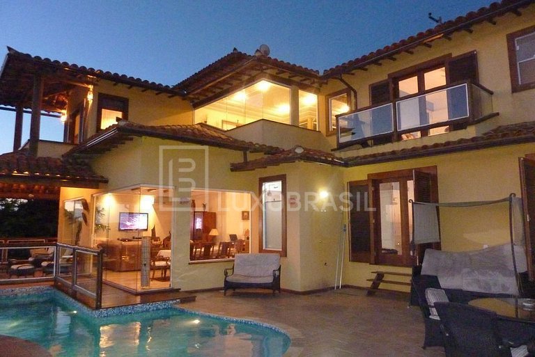 BRAZIL LUXURY #BZ55 Casa Amarilla 04 suites Alto da Ferradur