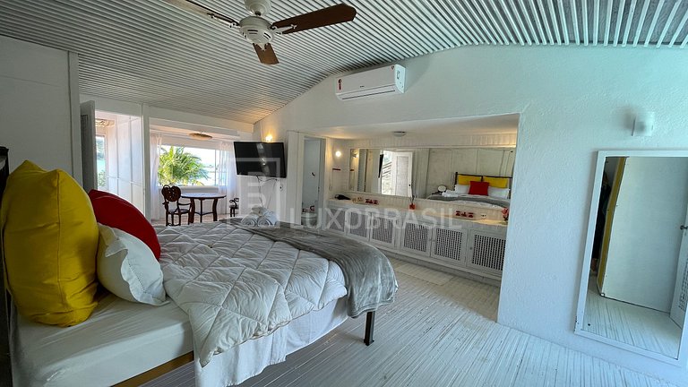 LB - BZ13 Ferradura House 05 Bedrooms Seafront - Búzios Vaca