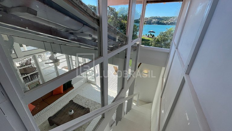 LB - BZ13 Ferradura House 05 Bedrooms Seafront - Búzios Vaca