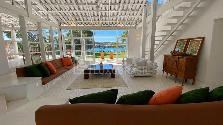 LUXOBRASIL #BZ13 Casa da Ferradura 05 Bedrooms Sea Front Búz