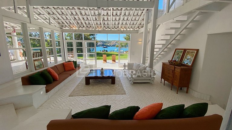 LUXOBRASIL #BZ13 Casa da Ferradura 05 Bedrooms Sea Front Búz