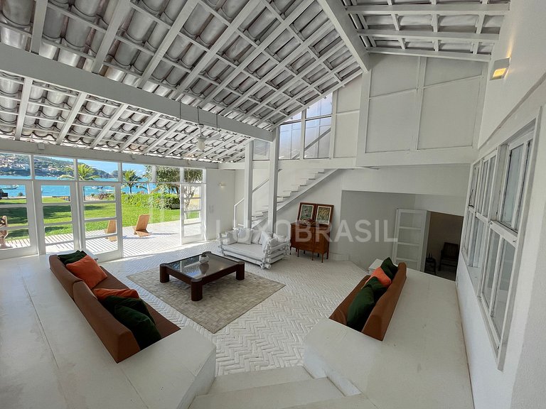 LUXOBRASIL #BZ13 Casa da Ferradura 05 Bedrooms Sea Front Búz
