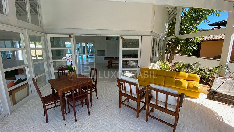 LUXOBRASIL #BZ13 Casa da Ferradura 05 Bedrooms Sea Front Búz