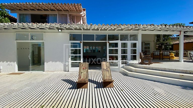 LUXOBRASIL #BZ13 Casa da Ferradura 05 Bedrooms Sea Front Búz