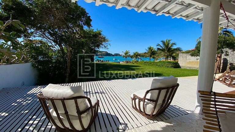 LUXOBRASIL #BZ13 Casa da Ferradura 05 Bedrooms Sea Front Búz