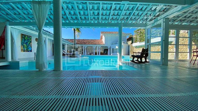 LB - BZ13 Ferradura House 05 Bedrooms Seafront - Búzios Vaca