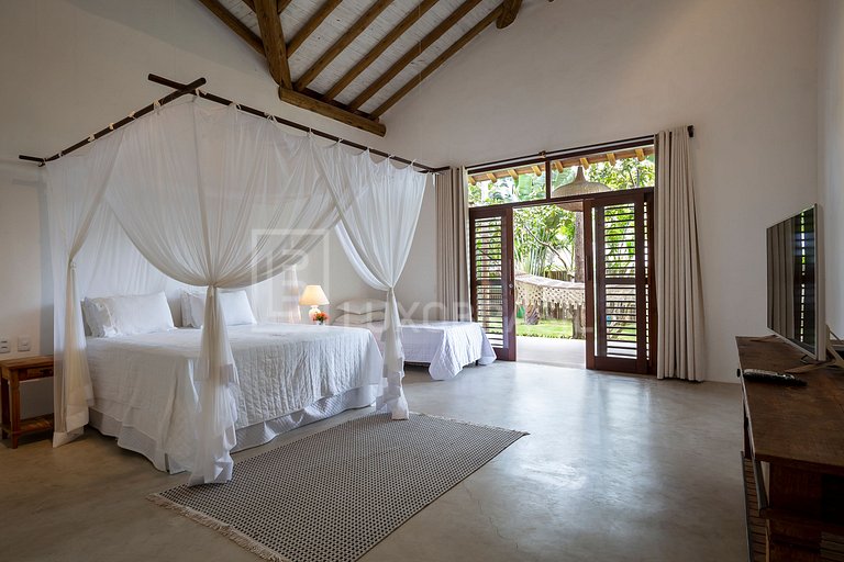 LUXOBRASIL #BA12 Villa Prime Trancoso Vacation Rentals