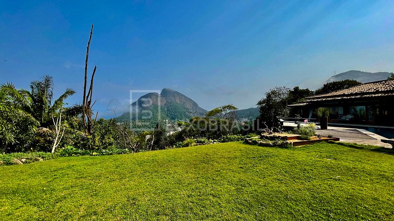 LUXOBRASIL #RJ122 Casa Alto da Gávea Aluguel de Temporada, F