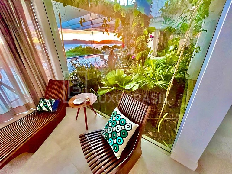 LUXOBRASIL#BZ56 Mansión Orquídea Búzios 05 habitaciones Alqu