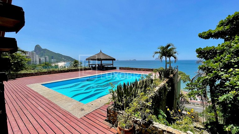 LUXOBRASIL #RJ18 Mansão Golden View São Conrado Casa Day Use